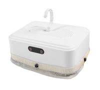 Asixxsix Sèche-linge portable avec minuterie, mini sèche-linge numérique intelligent, sèche-linge électrique pliable avec sac de séchage pour les voyages, les maisons et les appartements (EU Plug)