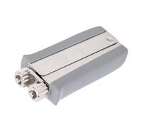 Asixxsix Sertisseuse de câble en acier inoxydable pour cadre de ruche, outil de sertissage avec molettes en métal et manche en plastique, outil manuel pour ruche d'apiculteur