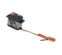 Asixxsix Servo Numérique 25T, Couple élevé DC 4,8-7,4 V, Servomoteur de Direction Entièrement en Métal étanche avec Couvercle en Alliage D'aluminium, pour Voiture RC 1/8 1/10 /12, Robot, (40KG)