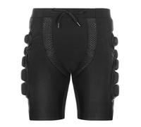 Asixxsix Short rembourré de Protection 3D, Pantalon de Protection pour Les Hanches, Les Fesses et Le Coccyx avec Rembourrage EVA épais, Ceinture Large très élastique (M)