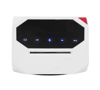 Asixxsix Shuffler et Revendeur de Cartes Automatiques, Machine à Rotation à 360 Degrés 2500 mAh Batterie Rechargeable USB de Haute capacité, Shuffler et Revendeur de Cartes (White)