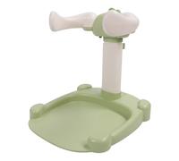 Asixxsix Siège de Bain pour bébé, Siège de Bain pour Tout-petits en Silicone Antidérapant à Cadre Réglable, Support de Portable Léger avec fonctionnalité Multi-usage pour Douche de Salle de (GREEN)