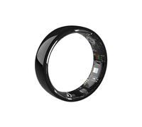 Asixxsix Smart Ring, Health Fitness Tracker pour les Femmes Hommes avec une Surveillance en Céramique IP68 à L'épreuve du Sang de la Fréquence du Sang, IP68 avec Fonction Photo (10#)
