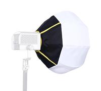 Asixxsix Softbox Lanterne 12 Pouces, modificateur de lumière Douce, modificateur diffuseur de lumière omnidirectionnel à 270 degrés Softbox pour éclairage de Studio vidéo LED COB