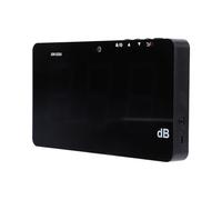 Asixxsix Sonometre Numerique LCD, 30-130dB, Affichage Retroeclaire, | Testeur de bruit numérique avec support mural, alimenté par USB, réponse rapide, pour bureau à domicile, hôtel, hôpital,