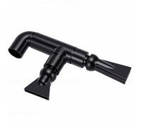 Asixxsix Sortie d'eau à Double Buse pour Aquarium, Buse D'aquarium, Connecteur de Tuyau de Sortie d'eau, de Débit pour Une Meilleure Circulation de l'eau (Diamètre Externe 23mm/0,9 Pouces)