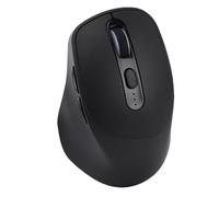 Asixxsix Souris AI, Souris sans Fil Bluetooth USB avec Traduction de Dactylographie Vocale Intégration CHATGPT, Conception Ergonomique Rechargeable, pour la Tablette PC (Black)