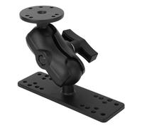 Asixxsix Support de Détecteur de Poisson, Support de RAM en Aluminium de qualité Maritime, électronique Marine avec Rotation à 360 Degrés pour GPSMAP Plus ECHOMAP HDS Carbon HDS LIVE et la Plupart des