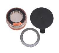 Asixxsix Support de Téléphone Magnétique pour Voiture, Support de Téléphone à Base d'aspiration sous Vide à Double Fixation, Rotation Multi-Angle à 360 ° Réglable avec Anneaux Métalliques pour Les