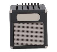 Asixxsix Support pour Pics de Guitare, 0.9x0.1Inch Stylish Amp Speaker Display Box for 5 Guitar Picks, Organizer Storage Case for Music Enthusiasts and Guitar Players (D Noir)
