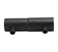 Asixxsix Support , Support de Poteau Robuste en Alliage d'aluminium, Adaptateur de Tuyau avec clé Hexagonale pour Installation sur Toit de Mur au Sol