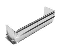 Asixxsix Taloche Crantée Réglable, Étaleur de Colle pour Carrelage en Acier Inoxydable 40 à 80 Cm avec Crans Carrés de 12 Mm, for Sol Mur Cuisine Salle de Bain