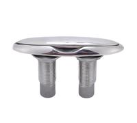 Asixxsix Taquet de Bateau Rétractable, Taquet Escamotable en Acier Inoxydable 316 de qualité Marine, à Montage encastré avec Finition Hautement Polie pour Yachts, Croiseurs, Kayaks, Bateaux Pontons,