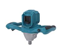 Asixxsix Tarière à glace électrique, 100-800 tr/min, 6 vitesses réglables, pour la pêche sur glace, 1200 N.m, réversible, sans fil, avec tête motrice