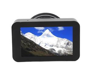 Asixxsix Télescope Oculaire Numérique, Résolution 4K HD, écran Couleur 3 Pouces, Prise en Charge de la Mémoire 128 Go, Zoom Numérique 5X, Caméra Télescope en Alliage d'aluminium, Caméra