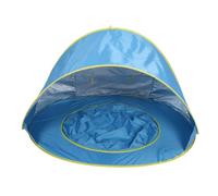 Asixxsix Tente de Plage Escamotable, Protection UV, Installation Facile et Portable, Abri Solaire de Plage, 120 X 80 X 70 Cm, Tente D'ombrage de Plage, Auvent pour bébé avec Sac de (Blue)