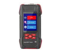 Asixxsix Testeur de Panneau Solaire, 90V 40A 2000W Compteur MPPT Solaire avec écran de 3,2 Pouces, Détente de données d'arrêt Automatique, Testeur de Module PV pour Voc Isc