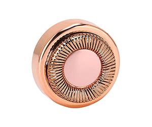 Asixxsix Tête de Rasoir pour le Corps et le Visage, Couche Plaquée or Rose, épilation Petite et Douce pour les Femmes, en Acier Inoxydable ABS
