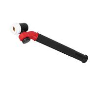 Asixxsix Tête de Torche de Soudage NR-17, Col Refroidi à L'air, Plastique | Accessoire d\'équipement de soudage plastique, conception à col multi-angle, opération à une main, taille compacte, pour