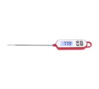 Asixxsix Thermomètre à Viande Numérique, Sonde en Acier Inoxydable étanche IPX6, Précision ± 1 °C, Lecture Rapide de 2 à 3 Secondes, Thermomètre de Cuisson avec Rétroéclairage Grand Angle,