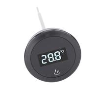 Asixxsix Thermomètre à Viande Numérique, Thermomètre de Cuisson Numérique à Lecture à écran Tactile, Alimentaire avec Rétroéclairage de Sonde en Acier Inoxydable IP65 étanche pour Bouteilles d'eau