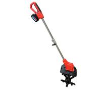 Asixxsix Tiller électrique sans Fil 21V, Rototiller de Jardin 8000RPM avec écran numérique et 2 Batteries x 4.0Ah, Poignée Ergonomique pour la Culture du Sol de Jardinage (Prise UE)