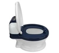 Asixxsix Toilette d'apprentissage DE LA propreté, SIÈGE D'APPRENTISSAGE DE LA PROPRETÉ RÉALISTE ET AMOVIBLE, Toilette Antidérapante Multifonctionlle Coule des Enfants Avec Brosse DE Nettoyage