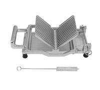 Asixxsix Trancheuse à Fromage, Coupé-fromage en Acier Inoxydable, Transeuse à la Douleur à échelle Precise avec Base Antidérapante, Transeause Adaptée à la Viande Du-déjeUner (10 mm)