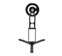Asixxsix Trépied Magnétique pour Téléphone, Alliage d'aluminium Réglable de 3,15 à 10,24 Pouces, Pivot Rotatif à 360° pour 15 Plus Pro et Smartphones, Support de Bureau Pliable avec Vis 1/4 3/8