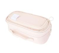 Asixxsix Trousse à Crayons, Organiseur Coulissant de Grande capacité avec Fermeture éclair en Métal Robuste, Espace de Rangement Pliable, Sac à Stylos Extractible pour Fournitures