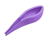 Asixxsix Urinoir Portable pour Femme avec Boîte/couvercle pour le Camping et la Randonnée, Urinoir Féminin en Silicone Facile à Nettoyer (PURPLE)