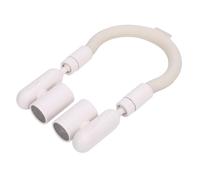 Asixxsix Ventilateur de cou, 3 vitesses, batterie rechargeable 2000 mAh, ventilateur de cou fonctionnant sur batterie, cadeaux pour femmes, hommes, voyages (WHITE)