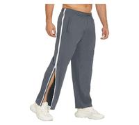 ASIYAN Pantalon De Jogging Léger Et Décontracté for Homme Et Femme, avec Cordon De Serrage À La Taille Et Tissu Extensible Respirant.(Gray,XXL)