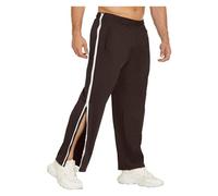 ASIYAN Pantalon De Jogging Léger Et Décontracté for Homme Et Femme, avec Cordon De Serrage À La Taille Et Tissu Extensible Respirant.(Brown,3XL)