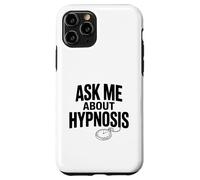 Ask Me About Hypnose Funny Conversation Starter Coque pour iPhone 11 Pro