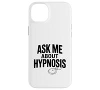 Ask Me About Hypnose Funny Conversation Starter Coque pour iPhone 14 Plus