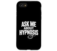 Ask Me About Hypnose Funny Conversation Starter Coque pour iPhone SE (2020) / 7/8