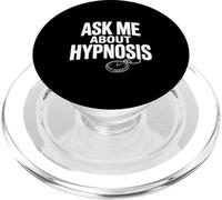 Ask Me About Hypnose Funny Conversation Starter PopSockets PopGrip pour MagSafe