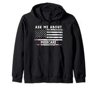 Ask Me About Medicare Health Insurance Consultant Agent Cool Sweat à Capuche