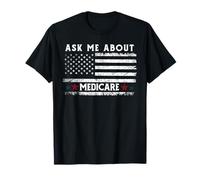 Ask Me About Medicare Health Insurance Consultant Agent Cool T-Shirt
