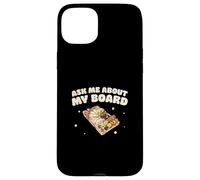 Ask Me About My Board Cool French Cuisine Charcuterie Artiste Coque pour iPhone 15 Plus
