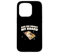 Ask Me About My Board Cool French Cuisine Charcuterie Artiste Coque pour iPhone 15 Pro