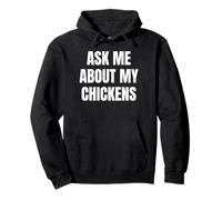 Ask Me About My Chickens Funny Farm Lover Tees and More Sweat à Capuche