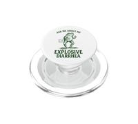 Ask Me About My Explosive Diarrhea PopSockets PopGrip pour MagSafe