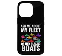 Ask Me About My Fleet of Tiny Plastic Boats 3D Printing Fun Coque pour iPhone 13 Pro