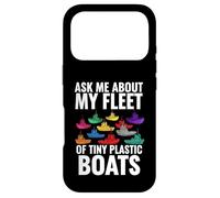 Ask Me About My Fleet of Tiny Plastic Boats 3D Printing Fun Coque pour iPhone 17 Pro