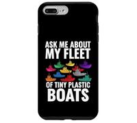 Ask Me About My Fleet of Tiny Plastic Boats 3D Printing Fun Coque pour iPhone 7 Plus/8 Plus