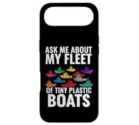 Ask Me About My Fleet of Tiny Plastic Boats 3D Printing Fun Coque pour iPhone Air