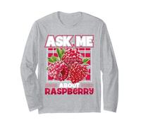 Ask Me About Raspberry Costume d'halloween Mignon et Amusant Manche Longue