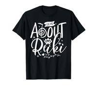 Ask Me About Reiki T-Shirt Graphique avec Valeur